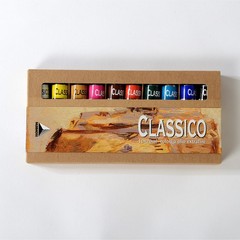 10 PCS Classico Fine Art Oil Paint Set 20ml Assorted Colours Professional