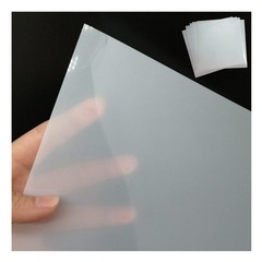 12×12 Inch 7.5 mil Mylar Sheet Milky Translucent PET Blank Stencil 12 Sheets