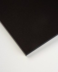 5 pkg FABRIANO BLACK BLACK PAPER PAD, 8 X 8″ SQUARE, 20 SHEETS