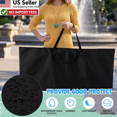 2 Pack Abbylike 48×36″ Art Portfolio Bag Waterproof Nylon Drawing Storage Case