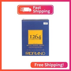 Fabriano 1264 Sketch Pad, 11 x 14, Light Cream