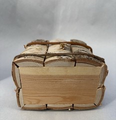 Vtg Inntrax Twig Crayons Natural Wood Bark Set Rustic Art Poland 12 + Xtra