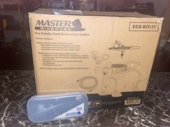 Master Airbrush Eco Kit-17 With A Spare G22 Model Airbrush