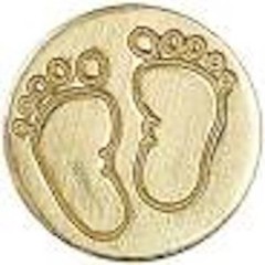Baby Feet Seal Coin