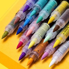 Acrylic Paint Markers,72 Colors with Direct-Liquid Ink Control System