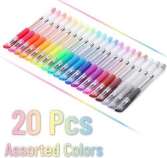 Glitter Gel Pens Assorted Colors