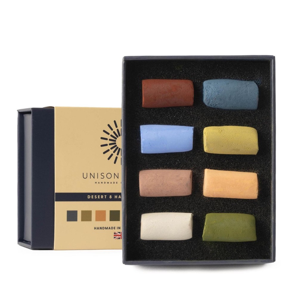 Unison Artists Soft Pastels Set Desert Colours Mini 8pc