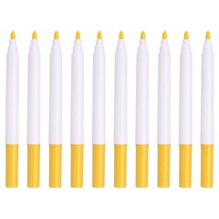 Chalk Board Marker Pens, 10 Pcs Liquid Chalk Markers Erasable, Yellow