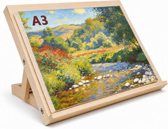 Tabletop Easel 17 X 12.6 Art Easel for Painting | Desktop Easel for Canvas Paint