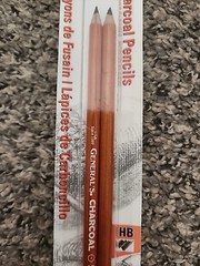General’s Charcoal Pencils 2 Count #557-HB-BP