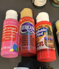 Acrylic Paint LOT ( 24 ) All Viable/ Ready to Use / Large variety of Colors