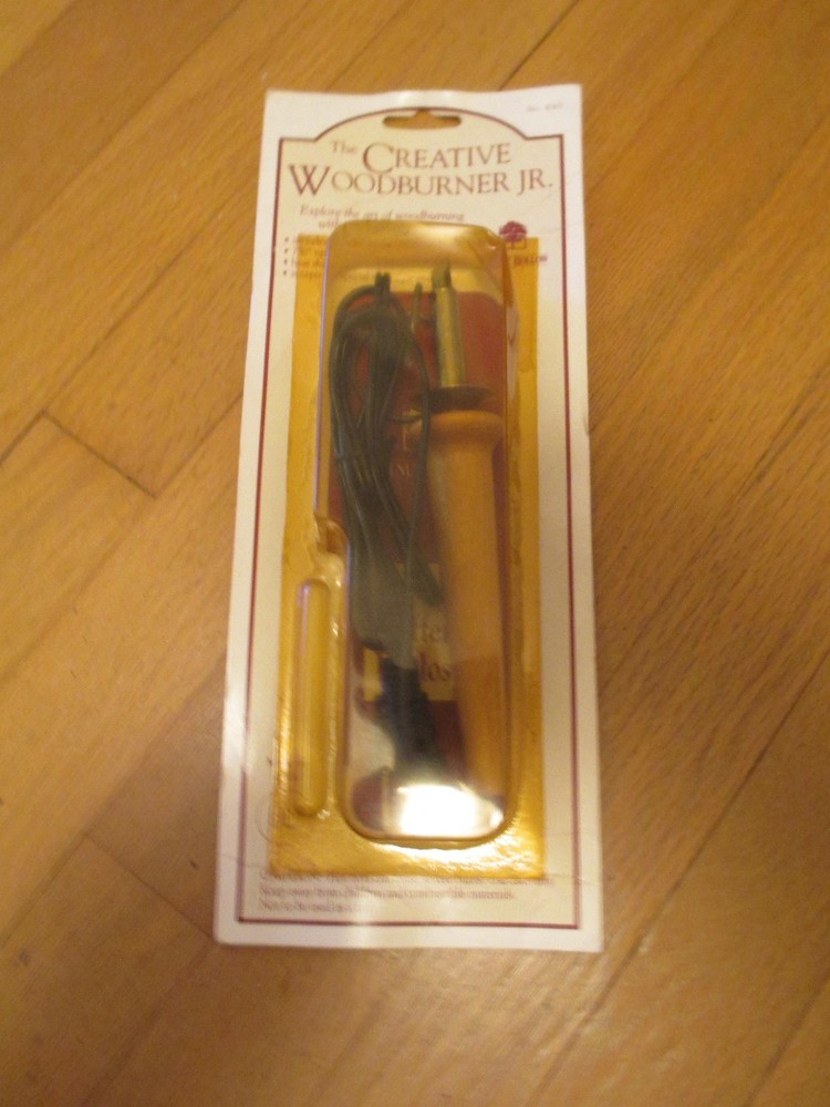 The CREATIVE WOODBURNER Jr. BEGINNER’S PEN WALNUT HOLLOW BRAND NEW SEALED #4567