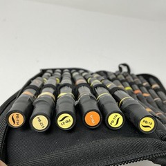 Prismacolor Premier 24 Dual Tip Art Markers Set Brush Chisel W/ Case Tested #4