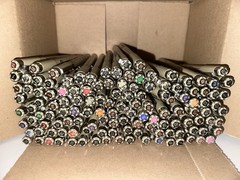 LOT OF 100 Plus Sakura PIGMA Micron Brush Graphic Archival Ink Pens – Used/New
