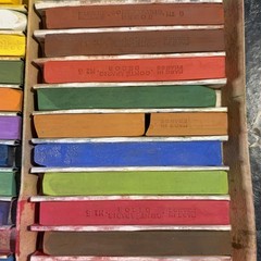 Vintage Conte Carres Decor 24 Pastels Colors VHTF Complete