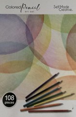 color pencil art set self made creative 108 pieces