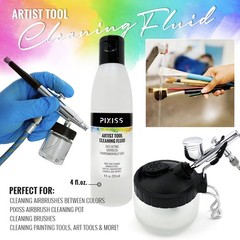 Airbrush Cleaner Kit With Brush Cleaner Solution – Ultimate Airbrush Cleaning…