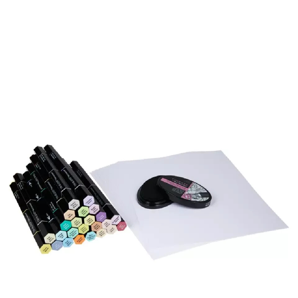Spectrum Noir Tri-Blend Marker Bundle and Accessories Set New