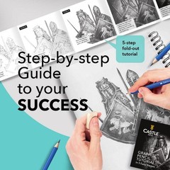 Adult Artists’ Sketchbook | Double Pad | 200 Sheets