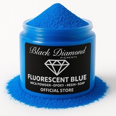 Black Diamond Pigments® | Fluorescent Blue is a premium professional pigment
