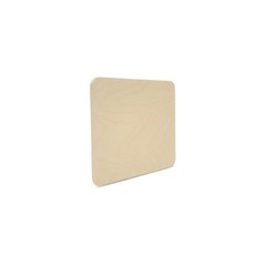 Wood Rectangle Plaque 8″, 1/4 Thick Rounded Edged Blank Wood Sign | Woodpeckers