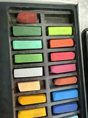 Vintage Lot Of Lyra Oil Pastels And Non Smear Pastels Acid Lignin Free Germany