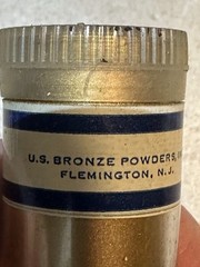Vintage Venus 13 Pure Metal Leaf Palegold U.S. Bronze Powder Works, Inc – Full