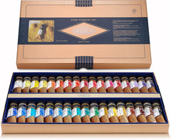 Mijello Mission Gold Class Pure Pigment Water Color MWC-1534P, 15Ml 34 Colors