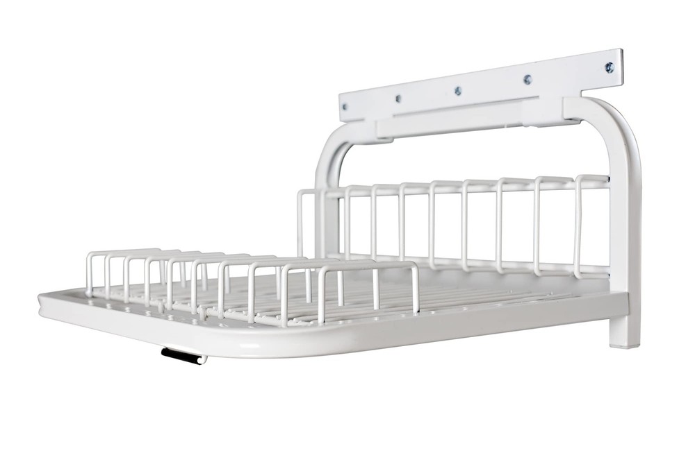 Dryden Art and Canvas Keeper – Small Table Model with Wall Mount Small, white