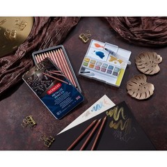 Metallic Pencil Tin of 12 (2305599)