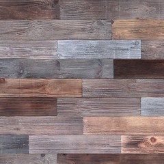 Peel & Stick Real Wood Planks, Rustic Reclaimed Barn Wood Paneling, Brown Gra…