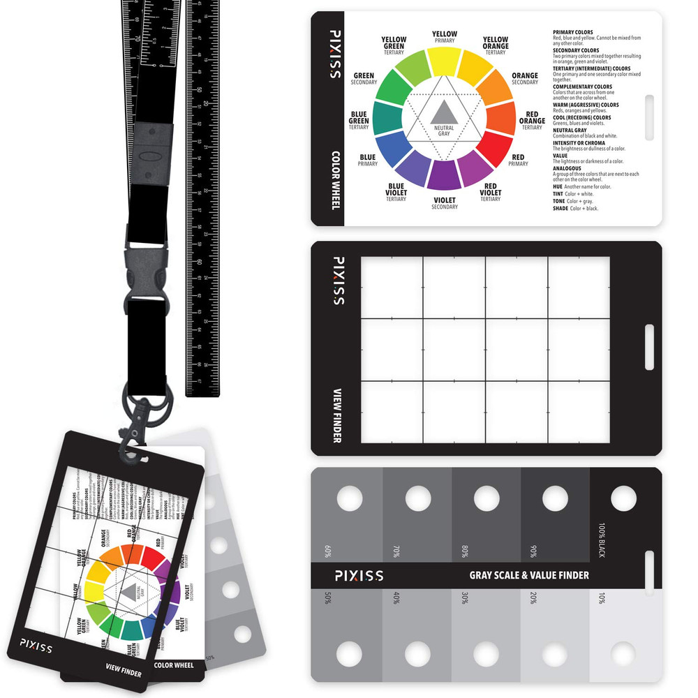 Grey Scale Value Finder, Color Wheel, Artists View Catcher Finder Viewfinder …