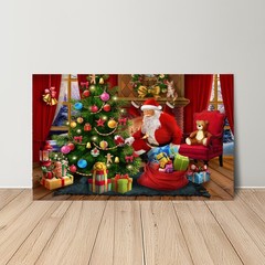 Briarwood Lane Canvas Art 24×16 The Magic of Christmas For Christmas Large