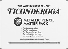 Artist’s Choice: 150 HB Soft Metal Colored Pencils, Pre-Sharpened Perfection
