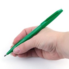 Pentel of America, Ltd S520D Sign Pens, Fiber Tip, Bold Office Product
