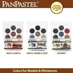 PanPastel Artist Pastels by GOLDEN, Scenery Set, 1 Count (Pack of 1),