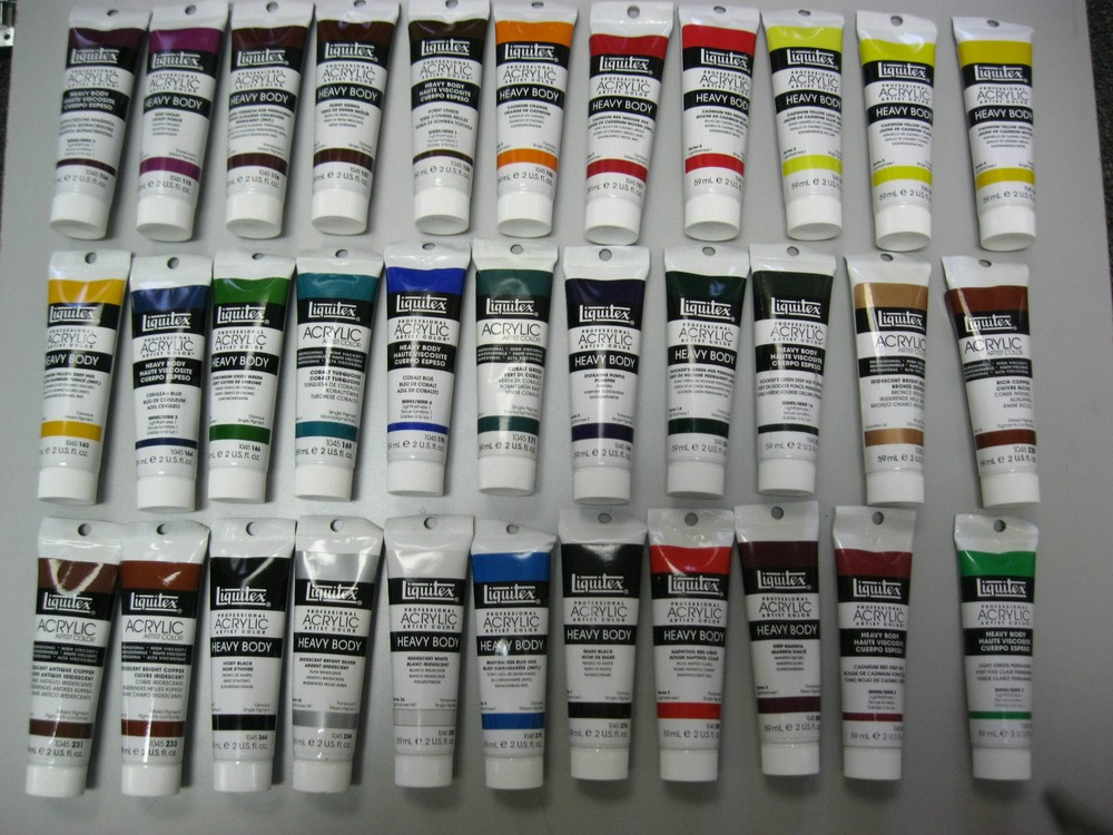 Liquitex Heavy Body Acrylic professional quality 59ml Choose Y Colour Part 1