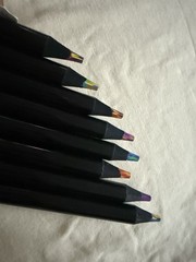 Rainbow Colored Pencils Multicolor for Drawing School Office Art Supplies 8Pcs