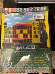 Crayola, Riverside, Sun Works, and Tru Ray brand construction paper assorted-new