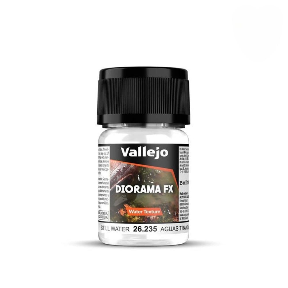 Vallejo – Diorama FX Water Textures | Still Water 35 ml (1.18 fl.oz.)