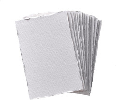 Deckle Edge Watercolor Paper, 100% Cotton, 140 LB, 300 GSM, 4×6”, 30 Sheets M…
