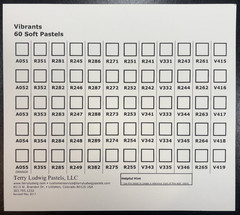 Terry Ludwig Pastels, Vibrants, Set of 60, Never Used