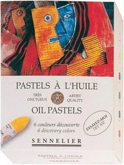Oil French Pastel for Professional Artists Discovery Set of 6