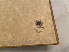 NWT Vtg HUNT BIENFANG Bound Book #604HC 8 1/2″ x 11″ Mottled Pale Yellow Paper