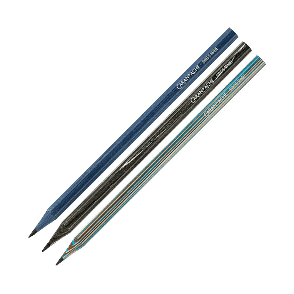 Caran d’Ache Les Crayons Alpine Frost Scented Pencils No9 (HB) – Pack of 3 NEW