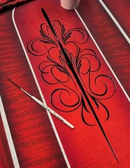 PREMIUM PROFESSIONAL # 2 Long Handel VON DAGO Scrolling Pinstriping Brush
