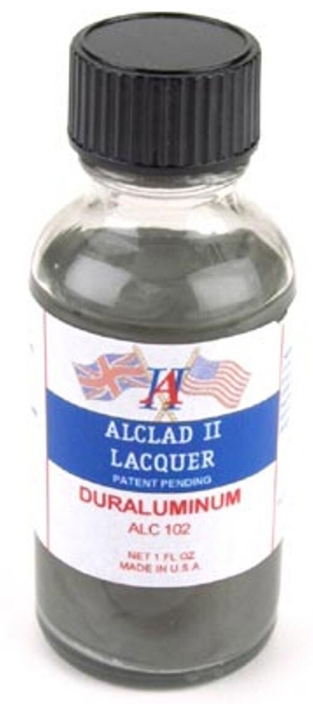 Alclad II ALC-102 DurAluminum Lacquer Paint 1oz – US Fast Ship