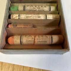 Vintage Devoe, Weber, Grumbacher Pastels. Fine Artists Pastels Assort. 12 *read*