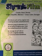 Grafix Shrink Film Butterflies Design 4 Sheet Pack – New