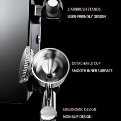 Versatile Airbrush Set with Easy One-Button Operation for Creative Mastery
